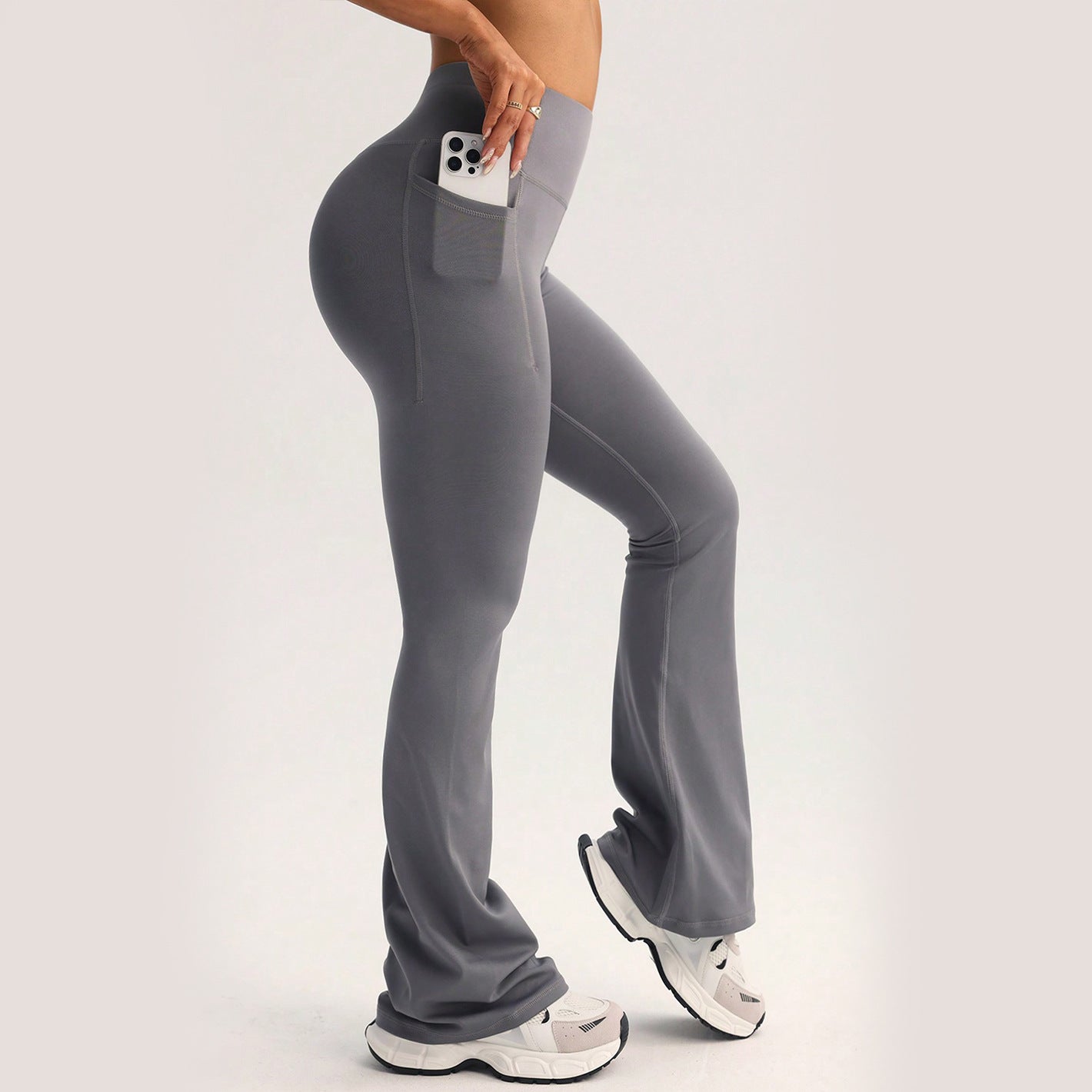 High‑waisted yoga pants with a smooth, sculpting fit for effortless movement.