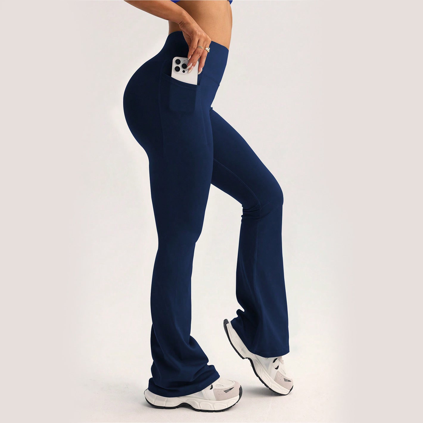 High‑waisted yoga pants with a smooth, sculpting fit for effortless movement.
