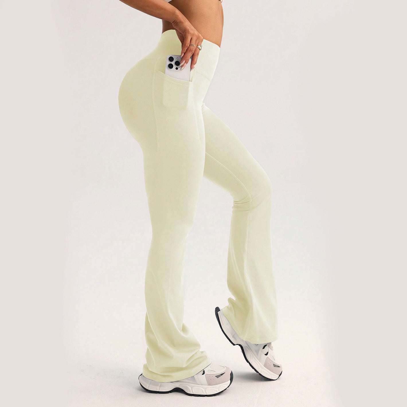 High‑waisted yoga pants with a smooth, sculpting fit for effortless movement.